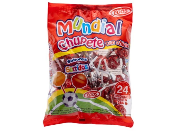 Chupete mundial fresa