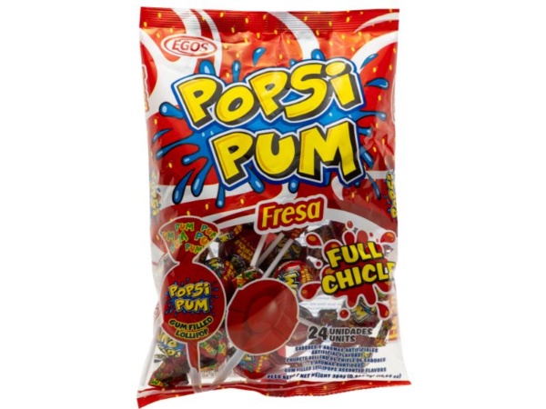 Chupete Popsi Pum Fresa