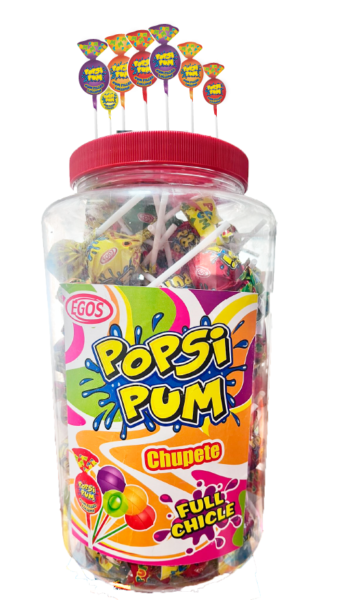 Contenedor Popsi Pum Surtido y Fresa