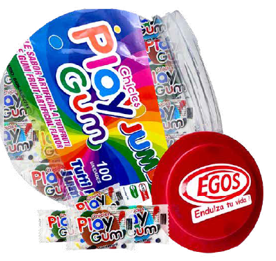 Play Gum Jumbo Contenedor