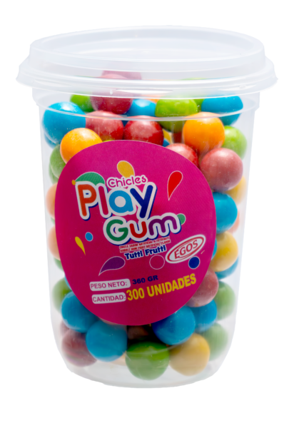Chicle Play Gum Vaso